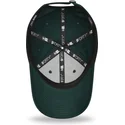 zielona-zakrzywiona-czapka-z-regulacja-i-brazowym-logo-9forty-league-essential-los-angeles-dodgers-mlb-od-new-era