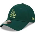 czapki-curva-zielony-tasma-regulowana-9forty-seasonal-infill-los-angeles-dodgers-mlb-new-era