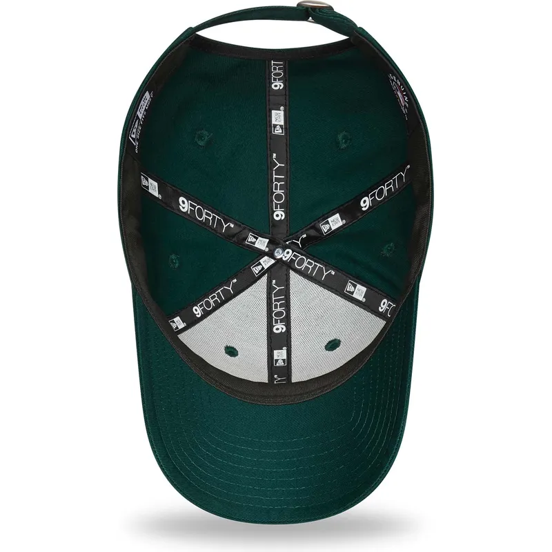 czapki-curva-zielony-tasma-regulowana-9forty-seasonal-infill-los-angeles-dodgers-mlb-new-era