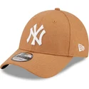 czapki-curva-brazowy-tasma-regulowana-9forty-the-league-melton-wool-new-york-yankees-mlb-new-era