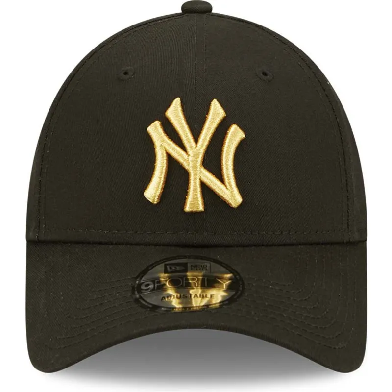 czapki-curva-czarny-tasma-regulowana-dorado-9forty-metallic-new-york-yankees-mlb-new-era czapki-curva-czarny-tasma-regulowana-dorado-9forty-metallic-new-york-yankees-mlb-new-era