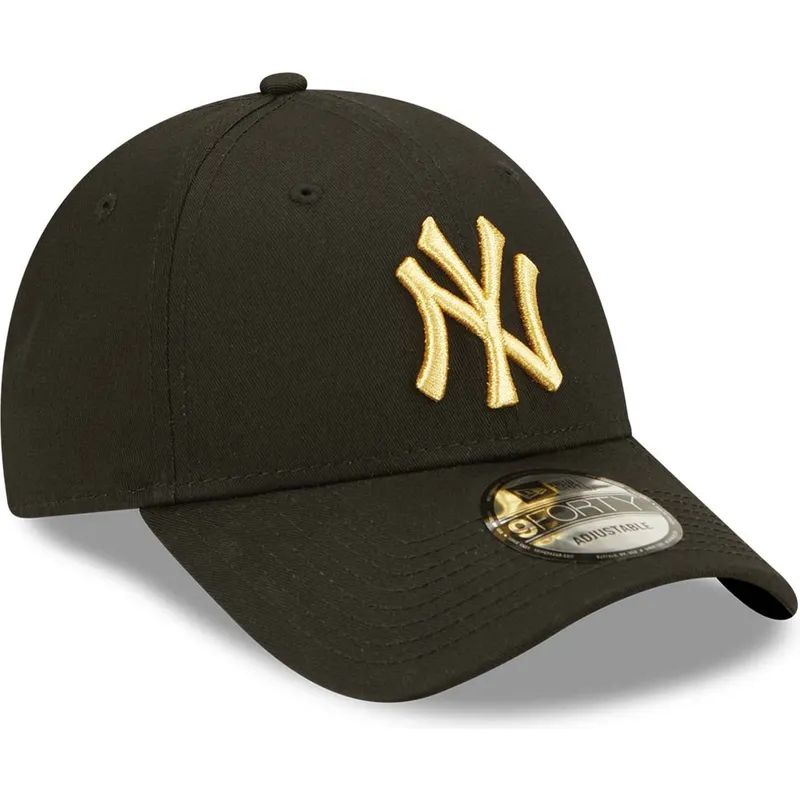 czapki-curva-czarny-tasma-regulowana-dorado-9forty-metallic-new-york-yankees-mlb-new-era czapki-curva-czarny-tasma-regulowana-dorado-9forty-metallic-new-york-yankees-mlb-new-era