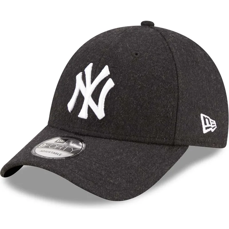 czapki-curva-czarny-tasma-regulowana-9forty-the-league-melton-wool-new-york-yankees-mlb-new-era czapki-curva-czarny-tasma-regulowana-9forty-the-league-melton-wool-new-york-yankees-mlb-new-era