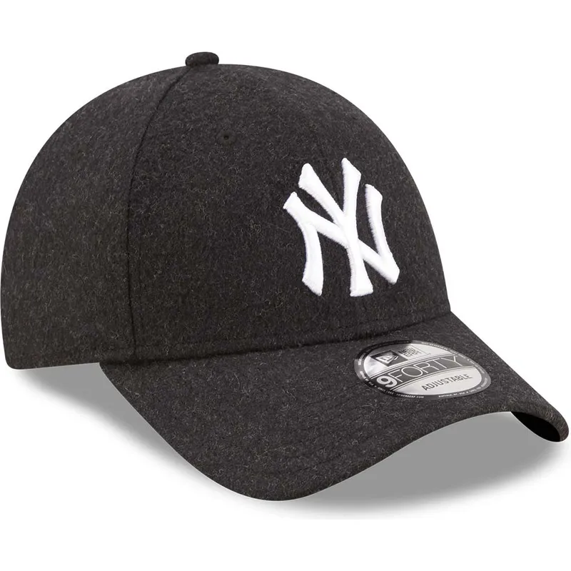 czapki-curva-czarny-tasma-regulowana-9forty-the-league-melton-wool-new-york-yankees-mlb-new-era czapki-curva-czarny-tasma-regulowana-9forty-the-league-melton-wool-new-york-yankees-mlb-new-era