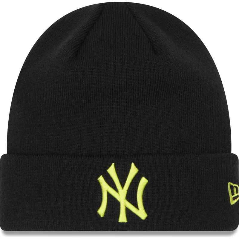 czapki-czarny-league-essential-cuff-new-york-yankees-mlb-new-era