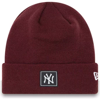Czerwony czapka z mankietem Team Cuff New York Yankees MLB od New Era