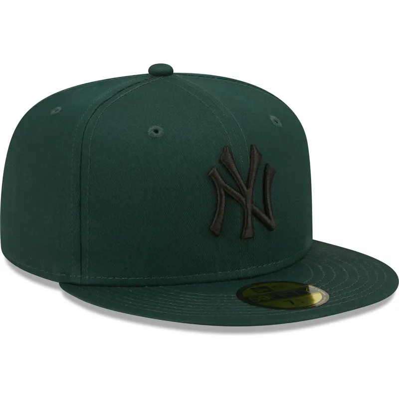 czapki-plana-zielony-dopasowany-59fifty-league-essential-new-york-yankees-mlb-new-era czapki-plana-zielony-dopasowany-59fifty-league-essential-new-york-yankees-mlb-new-era