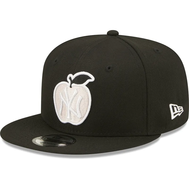 czapki-plana-czarny-snapback-9fifty-ny-apple-new-york-yankees-mlb-new-era