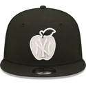 czapki-plana-czarny-snapback-9fifty-ny-apple-new-york-yankees-mlb-new-era