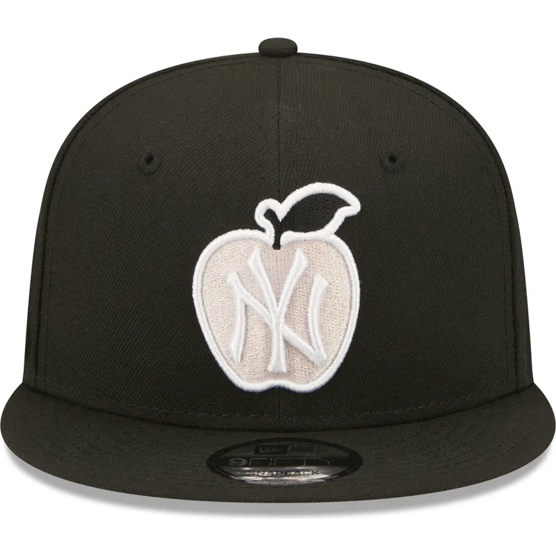 czapki-plana-czarny-snapback-9fifty-ny-apple-new-york-yankees-mlb-new-era