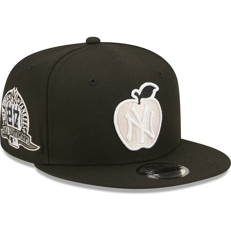 czapki-plana-czarny-snapback-9fifty-ny-apple-new-york-yankees-mlb-new-era