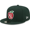 czapki-plana-zielony-snapback-9fifty-ny-apple-new-york-yankees-mlb-new-era