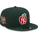 czapki-plana-zielony-snapback-9fifty-ny-apple-new-york-yankees-mlb-new-era