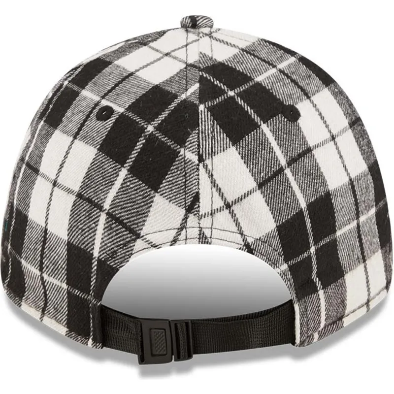czapki-curva-czarny-tasma-regulowana-9forty-plaid-new-york-yankees-mlb-new-era