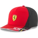 czapki-curva-czerwony-snapback-sf-carlos-sainz-ferrari-formula-1-puma