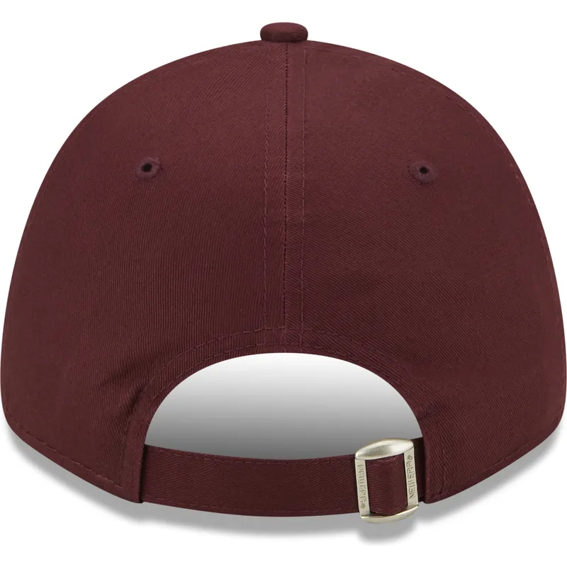 czapki-curva-czerwony-tasma-regulowana-granate-9forty-league-essential-new-york-yankees-mlb-new-era
