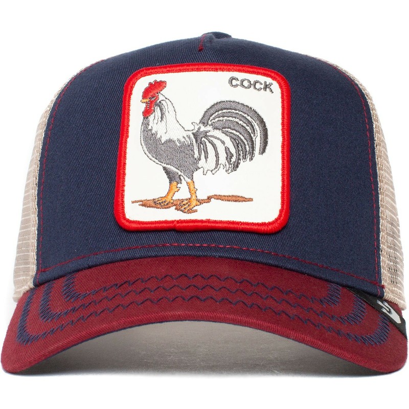 czapka-trucker-ciemnoniebieska-kogut-all-american-rooster-goorin-bros