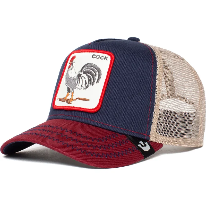 czapka-trucker-granatowa-kogut-all-american-rooster-goorin-bros