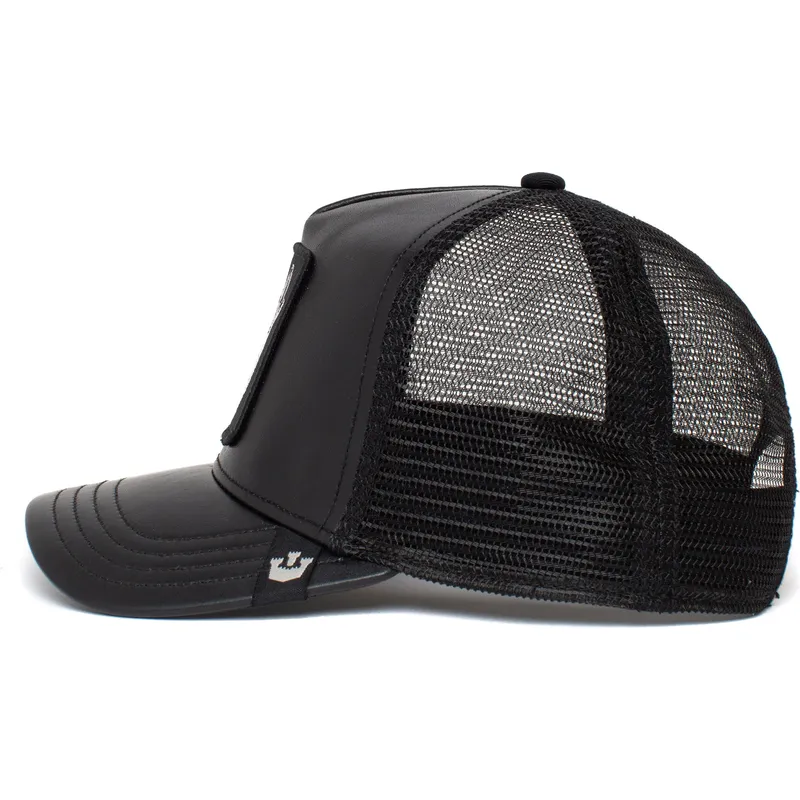 czapki-curva-czarny-snapback-the-farm-de-goorin-bros