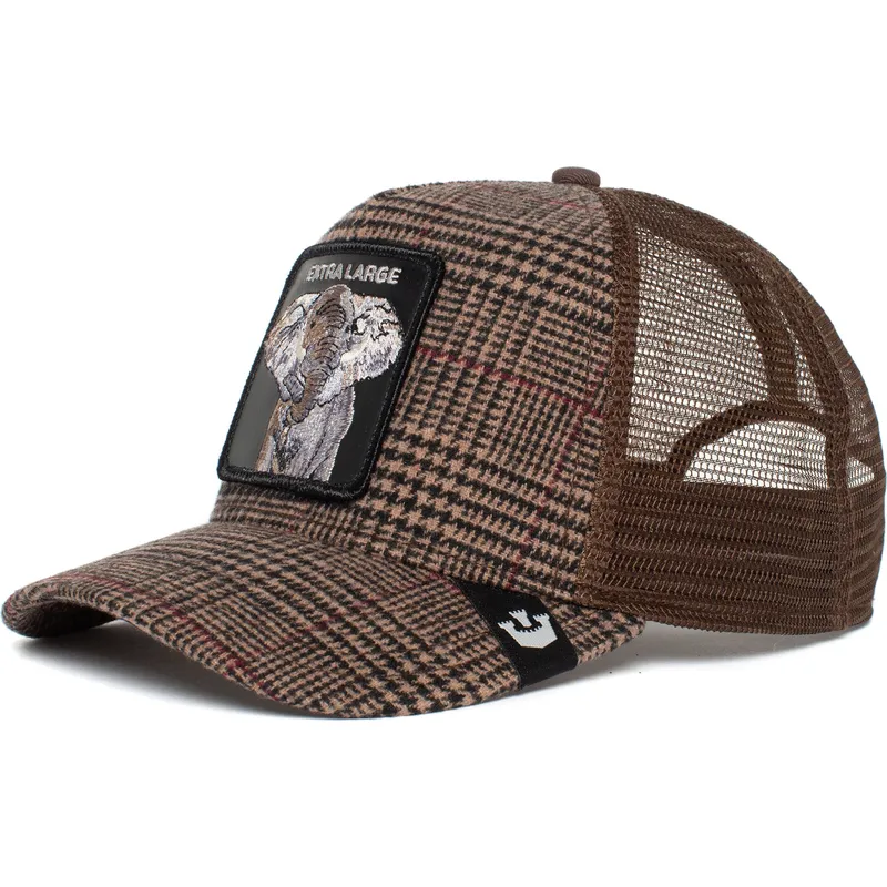 czapki-curva-brazowy-snapback-the-farm-de-goorin-bros