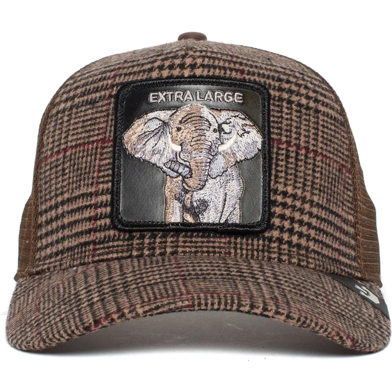 czapki-curva-brazowy-snapback-the-farm-de-goorin-bros