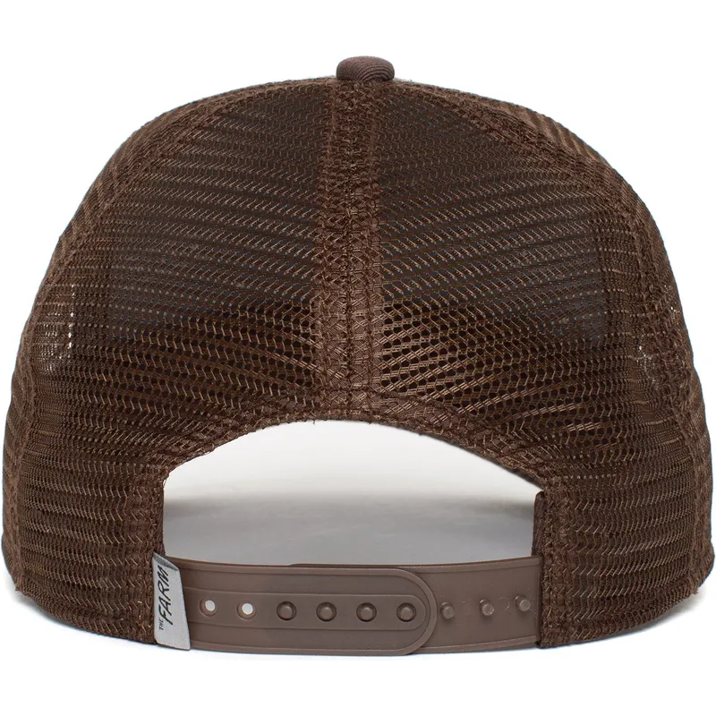 czapki-curva-brazowy-snapback-the-farm-de-goorin-bros