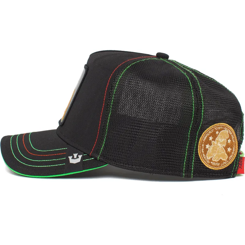 czapki-curva-czarny-snapback-the-farm-de-goorin-bros