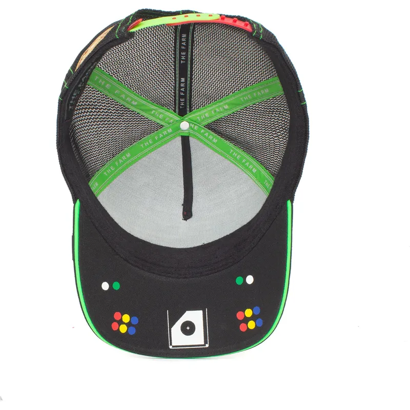 czapki-curva-czarny-snapback-the-farm-de-goorin-bros