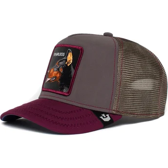 czapki-curva-szary-snapback-the-farm-de-goorin-bros