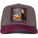 czapki-curva-szary-snapback-the-farm-de-goorin-bros