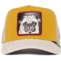 czapki-curva-zolty-snapback-the-farm-de-goorin-bros