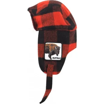 czapka-czerwono-czarna-sherpa-buffalo-buffalo-fluffalo-the-farm-od-goorin-bros
