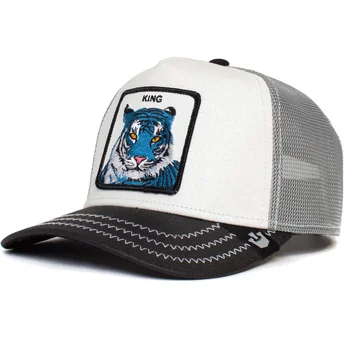 czapka-trucker-biala-i-czarna-tygrys-king-sparkle-the-farm-od-goorin-bros