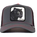 czarna-czapka-trucker-z-odblaskowa-pantera-black-panther-the-farm-od-goorin-bros