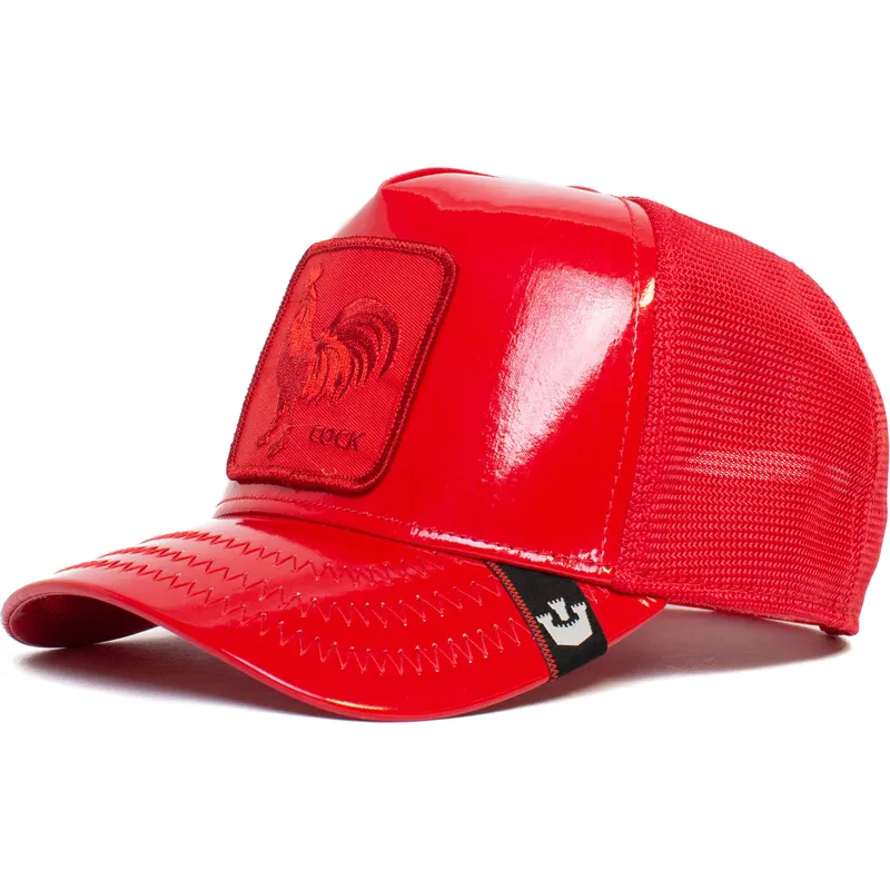 czapki-curva-czerwony-snapback-the-farm-de-goorin-bros