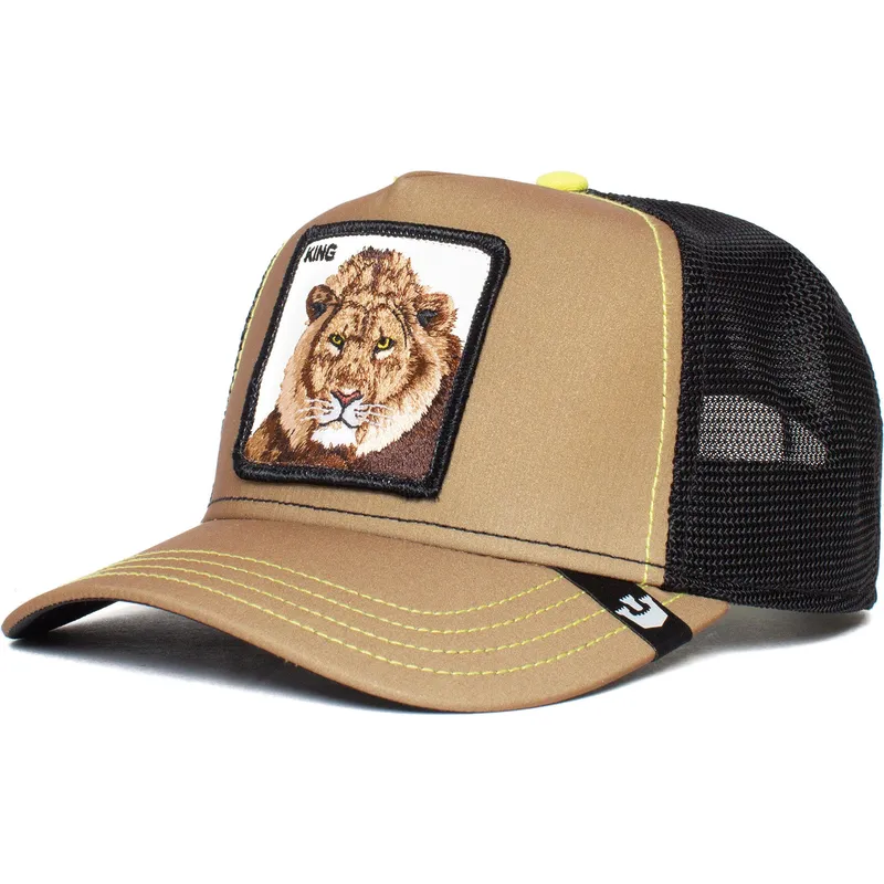czapki-curva-brazowy-snapback-the-farm-de-goorin-bros