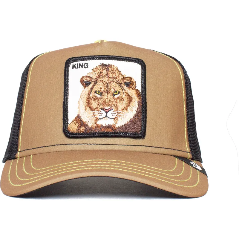czapki-curva-brazowy-snapback-the-farm-de-goorin-bros