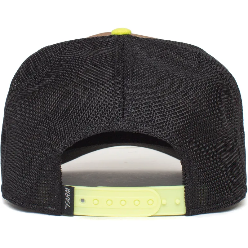 czapki-curva-brazowy-snapback-the-farm-de-goorin-bros
