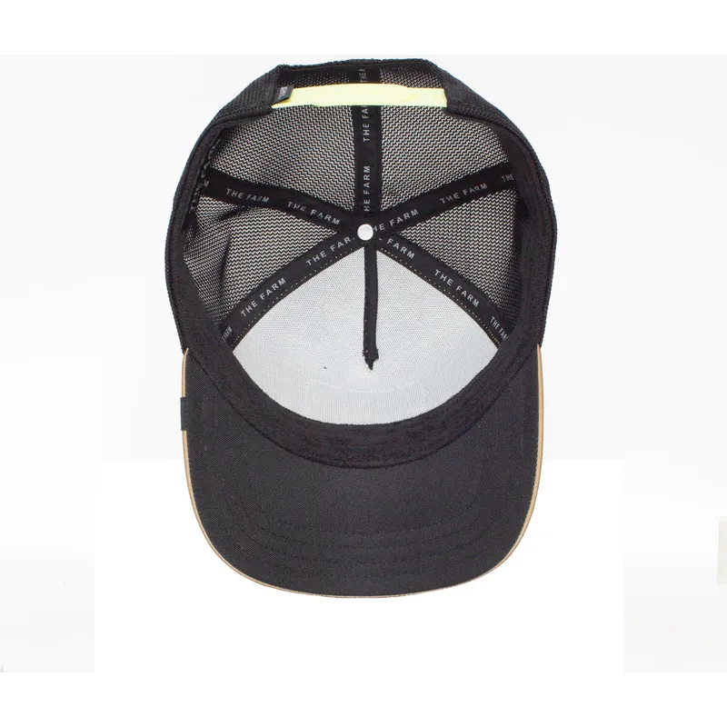 czapki-curva-brazowy-snapback-the-farm-de-goorin-bros