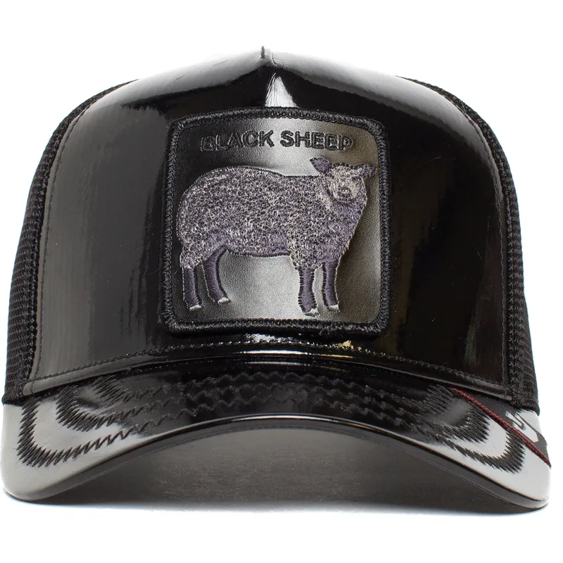 czapki-curva-czarny-snapback-the-farm-de-goorin-bros
