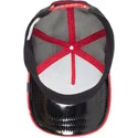 czarna-i-czerwona-czapka-trucker-z-koza-goat-goaty-mcgoatface-patent-leather-the-farm-od-goorin-bros