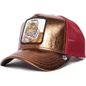 pomaranczowo-czerwona-czapka-trucker-z-tygrysem-spotlight-metallic-the-farm-od-goorin-bros