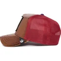 pomaranczowo-czerwona-czapka-trucker-z-tygrysem-spotlight-metallic-the-farm-od-goorin-bros