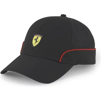 Czarna, regulowana czapka z daszkiem SPTWR Race B od Ferrari Formula 1 od Puma