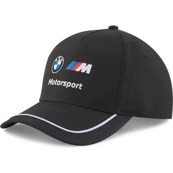 Czarna, regulowana czapka z daszkiem Motorsport BB od BMW od Puma