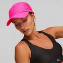 rozowa-zakrzywiona-czapka-z-daszkiem-regulowana-lightweight-runner-marki-puma