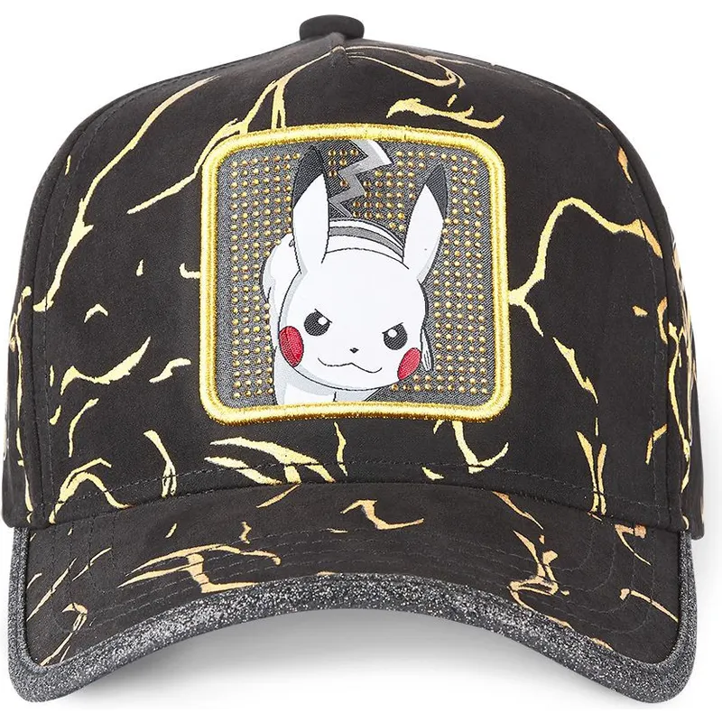 czapki-curva-czarny-tasma-regulowana-pikachu-pokemon-capslab