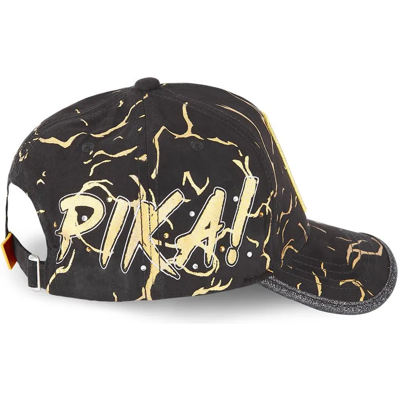 czapki-curva-czarny-tasma-regulowana-pikachu-pokemon-capslab