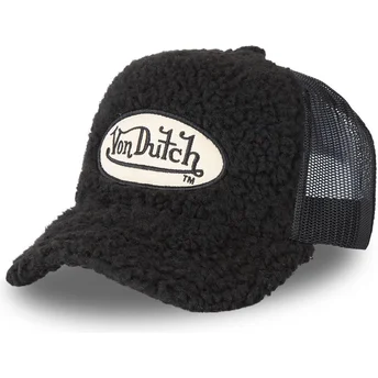 czapka-trucker-czarna-z-barankiem-fur1-von-dutch