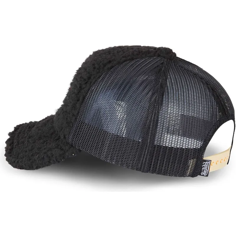 czapka-trucker-czarna-z-barankiem-fur1-von-dutch